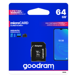 microSD GoodRAM 64GB class...