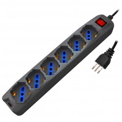 PEM3506BK - Multipresa 6pos...
