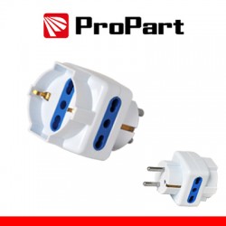 Adattatore triplo 3pos...