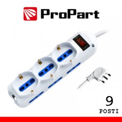 Multipresa 9pos bipasso +...