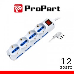Multipresa 12pos bipasso +...